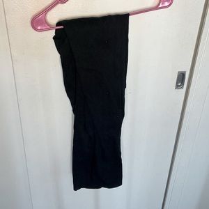 Justice girl’s black jegging.